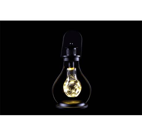 LAMP ZWART METAAL 19X15XH30 LANTERN EXCL  Cosy @ Home