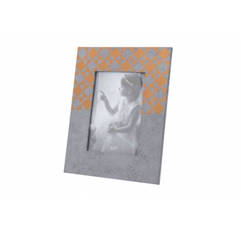 CADRE PHOTO GRIS RECTANGLE 21,5X1,5XH26,  Cosy @ Home