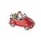 Auto Rood Keramiek 15,5x8xh10 Santa  