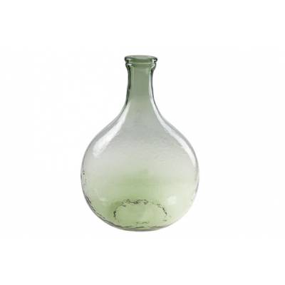 Flesvaas Groen Glas 27x16xh40   Cosy @ Home