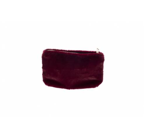 Toiletzak Bordeaux Rechthoek Bont 18x5xh 12  Cosy @ Home