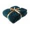 Plaid Blauw-groen Textiel 130x180cm  