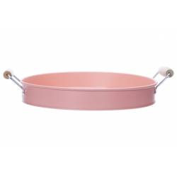 Cosy @ Home Coupe Peach D30xh4,5cm Rond Metal  
