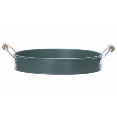 Coupe Vert Mousse D25xh4cm Rond Metal   Cosy @ Home