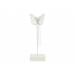 Vaas Butterfly 1x Glass Tube D3,5-h15cm Mint 8x8xh24cm Rond Metaal 