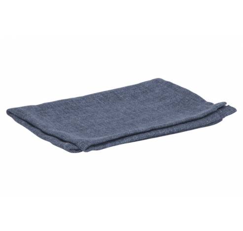 Placemat Blauw 33x44xh,5cm Rechthoek Pol Yester  Cosy @ Home