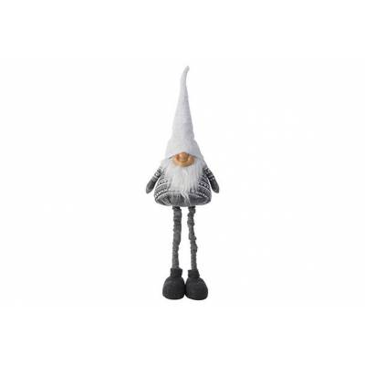 Gnome Standing Gris 28x20xh101cm   Cosy @ Home