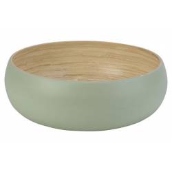 Cosy @ Home SCHAAL ROND MINT 30X30XH11CM BAMBOE 