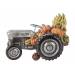 Figuur Tractor Grijs 37,5x22,7xh24,3cm R Esin 