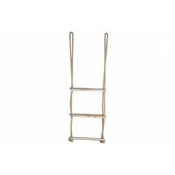 Cosy @ Home TRAPLADDER WOOD-ROPE NATUUR 40X12XH200CM 