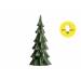 Kerstboom Led Excl2xaabatt Groen 13x12, 5xh28,5cm Rond Keramiek 
