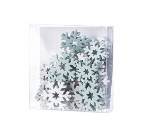 STROOIDECO SET24 MIX SNOWFLAKES  MINT 9,  Cosy @ Home