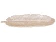 SCHAAL FEATHER CHAMPAGNE 20X7,5XH1CM POL