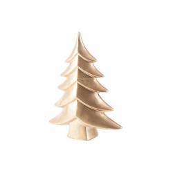 Kerstboom Matt Finish Goud 29,2x9xh36,5cm Keramiek 