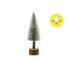 Kerstboom Snowy Led Groen 7x7xh27cm Kunststof Incl 3 Lr44 Batt 