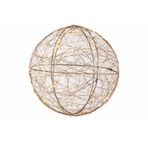 BAL 25LED WARM WHITE CHAMPAGNE D20CM MET  Cosy @ Home