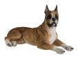 Hond Dog Bruin 50x24xh29cm Polyresin 