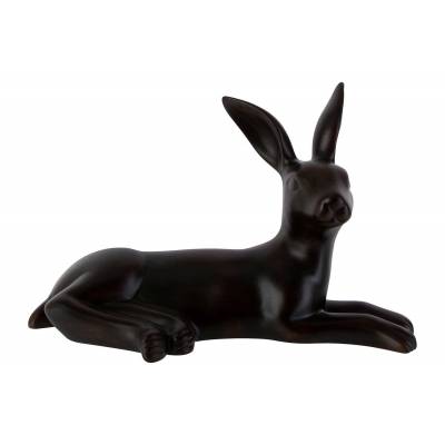 Lapin Brun 41x19xh27cm Gres   Cosy @ Home
