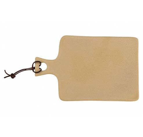 BOTERHAMPLANKJE LEATHER CORD BEIGE 34X21  Cosy @ Home