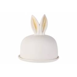 STOLP BUNNY SAND MATT WIT 15X15XH16CM AA 