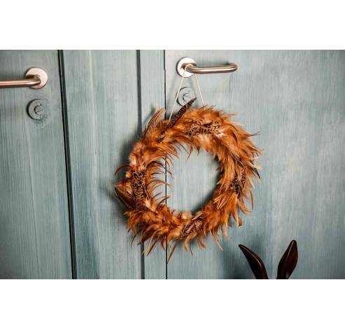 Couronne Feathers Brun 47x47xh47cm   Cosy @ Home