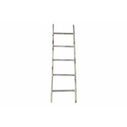 Cosy @ Home LADDER BLAUW 27X4,5XH100CM HOUT 