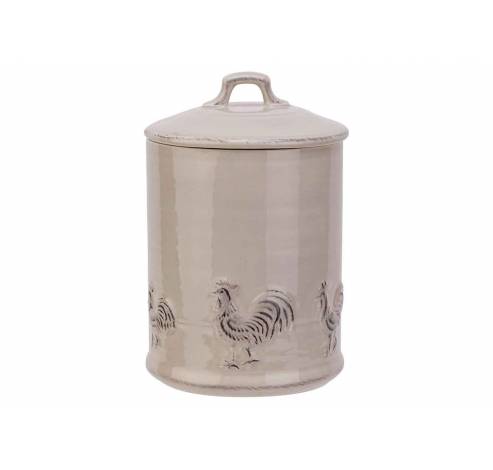 Boite Avec Couvercle Rooster Foodsafe Be Ige 16x16xh23cm Rond Gres  Cosy @ Home