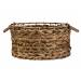 Cosy @ Home Mand Natuur 34x34xh18cm Rond Seagrass 