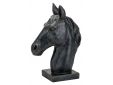 Buste Horse Bruin 31x16,5xh41cm Resin 