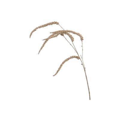Branche Amaranthus Glitter Sable 4x4xh10 1cm Plastic  Cosy @ Home