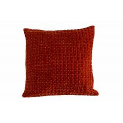 Cosy @ Home KUSSEN QUILT TERRACOTTA 45X45XH10CM POLY