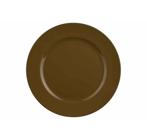 BORD GLOSSY BRUIN D33XH2CM ROND KUNSTSTO  Cosy @ Home