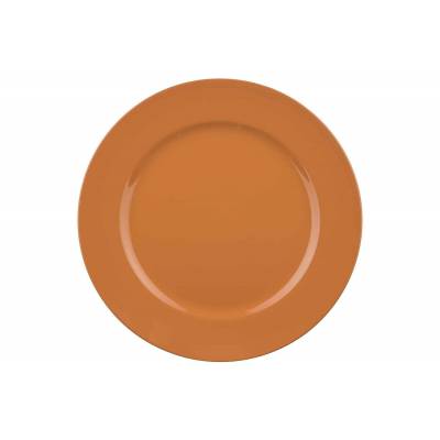 Assiette Glossy Canelle D33xh2cm Rond Pl Astic  Cosy @ Home