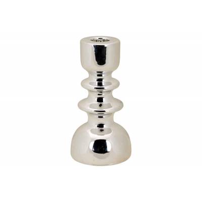 Chandelier Stacked 8,2x8,2xh16,5cm Argent Rond Ceramique  Cosy @ Home