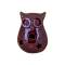 Uil Lustre Light  Incl 1 Button Bat Bordeaux 8,7x7xh9cm Ker 2xlr44 