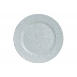 Cosy @ Home Bord Glitter Zilver D33xh2cm Rond Kunsts Tof 