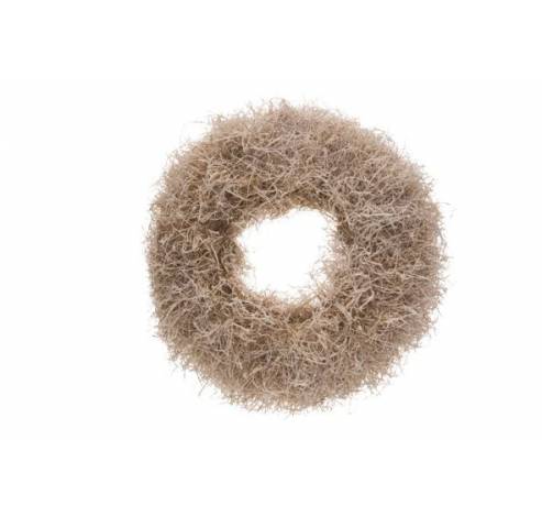 KRANS FROSTED GRASS WIT D35XH7,5CM KUNST  Cosy @ Home