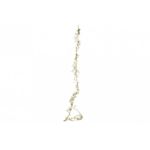 Slinger Leaves Glitter Goud H150cm Kunst Stof 