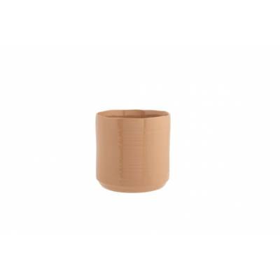 Cachepot Sable 13x13xh12,5cm Cylindrique  Gres  Cosy @ Home