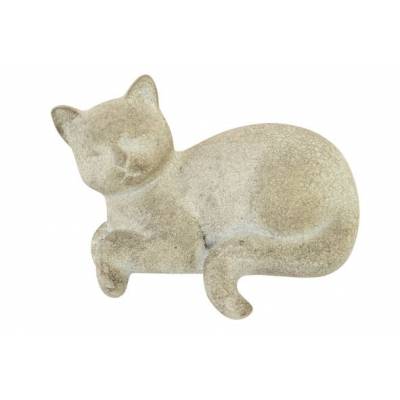 Chat Tail Lying Grained Beige 20x20xh17c M Gres  Cosy @ Home