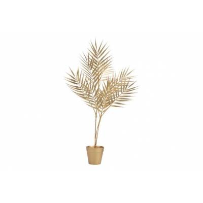 Sierplant In Pot Bamboo Leaf Goud 12x12x H66cm Kunststof  Cosy @ Home