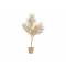 Sierplant In Pot Bamboo Leaf Goud 12x12x H66cm Kunststof 
