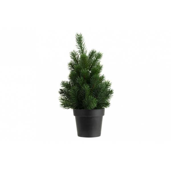 Kerstboom Mini Groen 12x12xh22cm Kunstst Of 