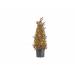 Kerstboom 25 Led Lights Glitter Koper 15 X15xh43cm Kunststof Excl 3 Aaa Batt 