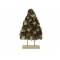 Boom Op Voet Pine Cones Groen 27x8,5xh48 Cm Kunststof 