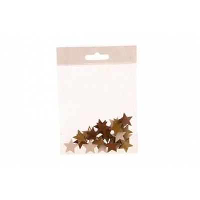 Strooideco Set24 Star Mix Groen 2xh2cm H Out  Cosy @ Home