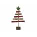 Cosy @ Home Kerstboom Rood Groen 11x4xh20cm Hout 