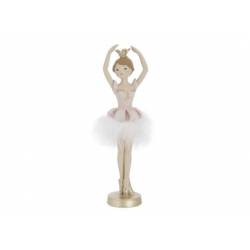 Balletdanser Elouise Standing Lichtroze 7x7xh22cm Resin 
