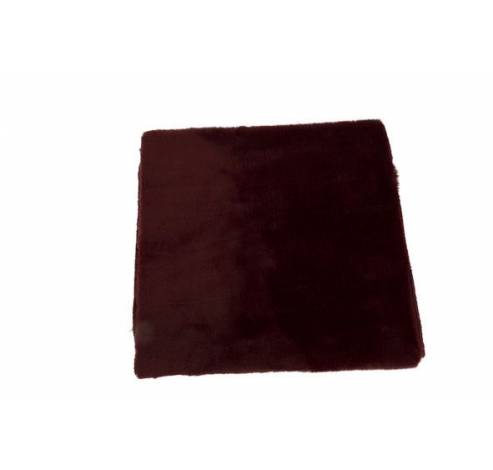 Tafelloper Fur Look Bordeaux 40x150xh2cm  Polyester  Cosy @ Home