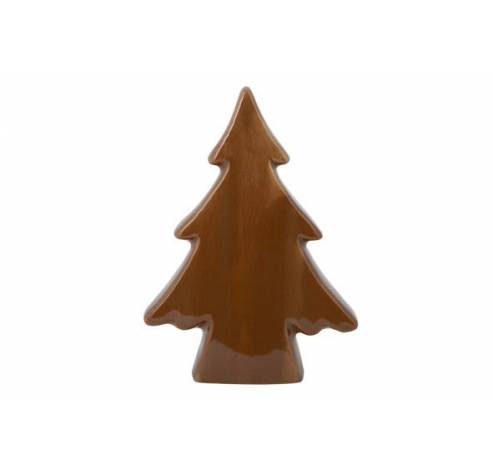 Arbre De Noël Camel 15,5x5,6xh20,2cm All Onge Ceramique  Cosy @ Home